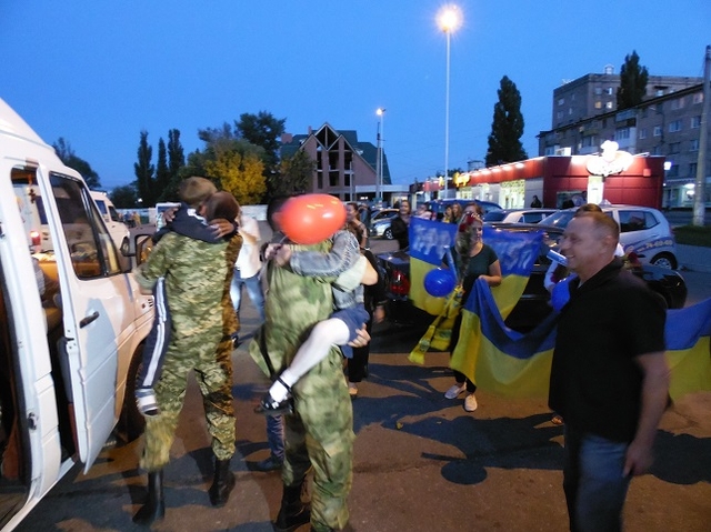 Кременчуцькі бійці з 92-ї бригади повернулись додому. ФОТОрепортаж