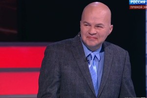 Заказной клоун, Вячеслав Ковтун, создает в рашистских ток-шоу образ тупого украинца