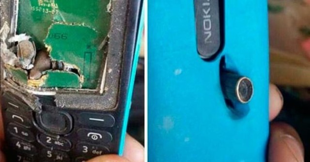 Телефон Nokia спас хозяина от пули