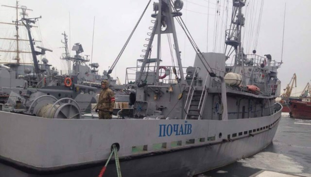 В Черном море российские снайперы обстреляли украинское военное судно - ВМС Украины