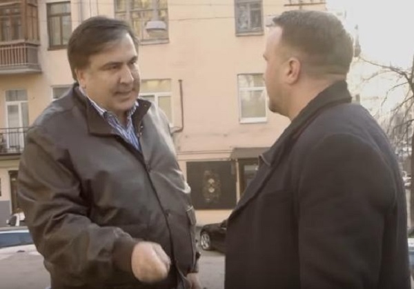 Саакашвили "наехал" на журналистов "ТРК Украина": "Вы служите врагу украинцев!"