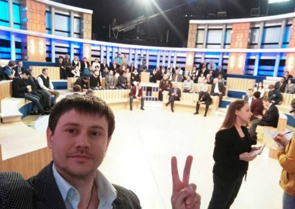 Кременчугский активист Кирилл Климчук засветился на Первом канале РФ