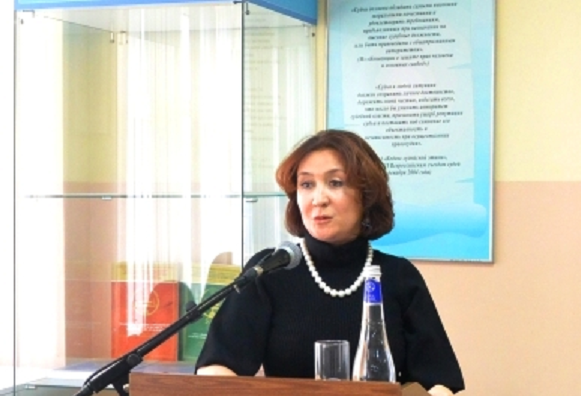 Золотая судья из Краснодарского края Елена Хахалева