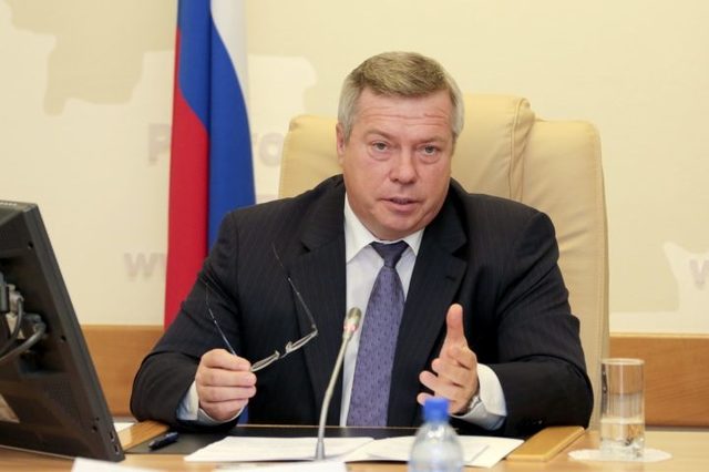 Ростов в огнях