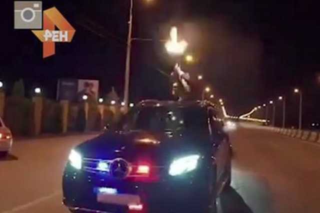 Черкесские мажоры устроили стрельбу из автоматов на выпускном