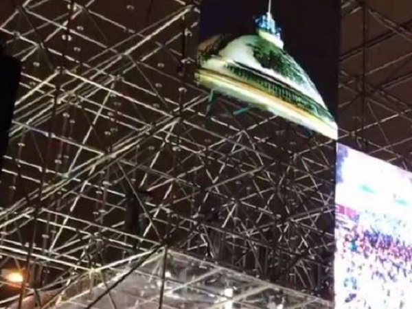 Обрушение московского моста в новогоднюю ночь: появилось новое страшное видео