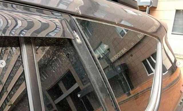 Иномарку расстреляли в ЖК «Центральный» в Краснодаре
