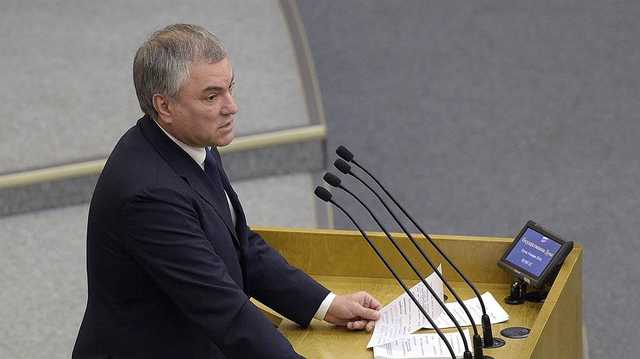 Председателя госдумы попросили оценить лексику Виталия Милонова