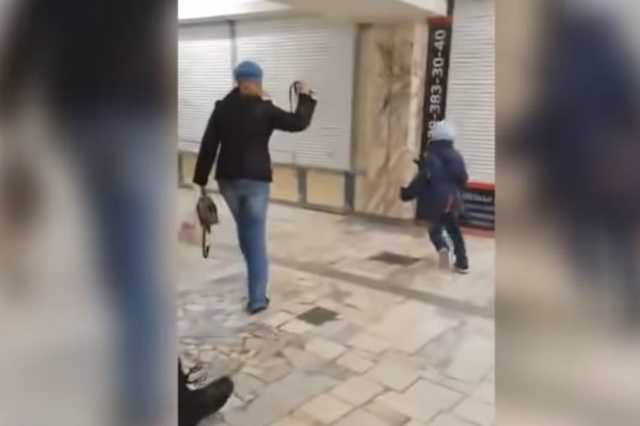 Женщиной с девочкой на поводке в метро Новосибирска заинтересовалась детский омбудсмен