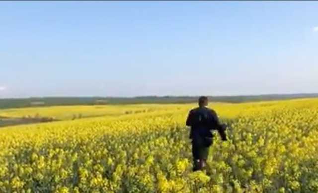 Звезда «Бумера» по полям добрался до Украины, куда ему запрещен въезд