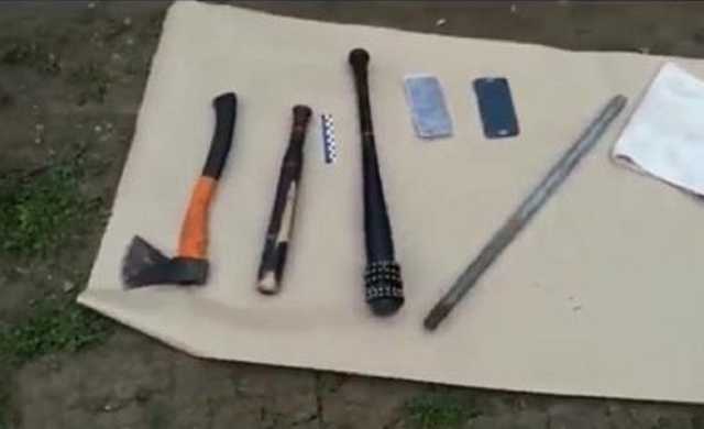 Появилось видео задержания по делу о массовой драке в селе Чемодановка