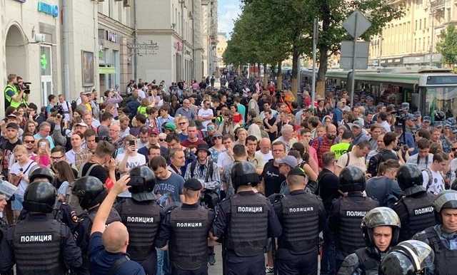 Организаторы митинга 3 августа отказались выходить на место, назначенное мэрией Москвы