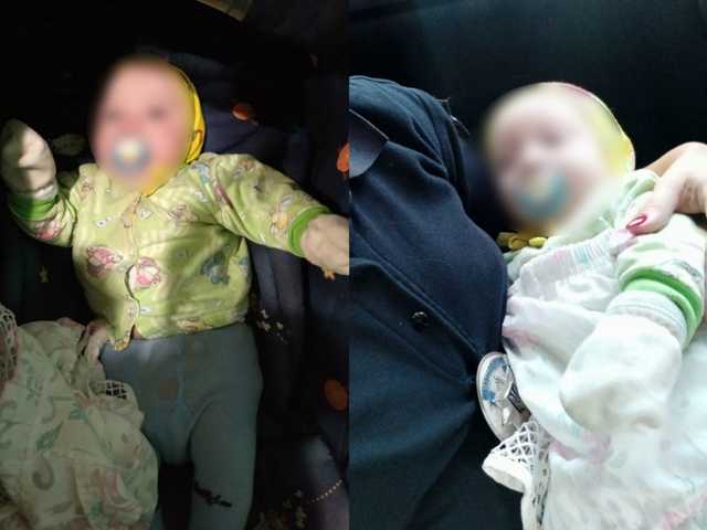 В Днепре пьяная мать у всех на виду поила младенца водкой