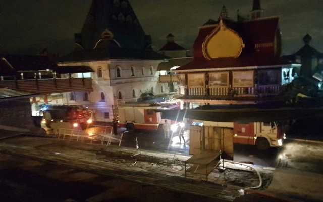 В Москве вспыхнул хостел: есть пострадавшие
