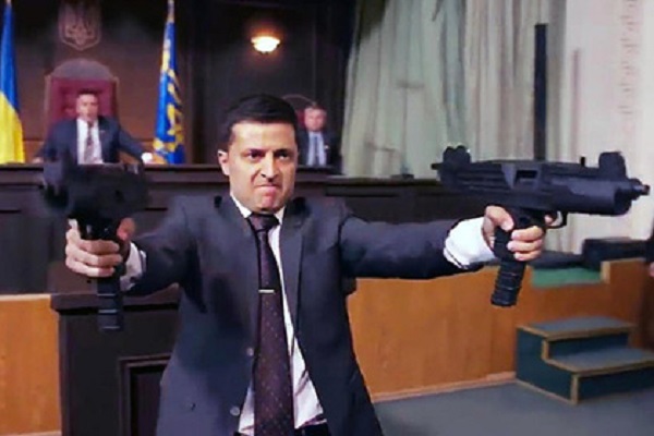 В Кремле отреагировали на прекращение показа сериала с Зеленским в России