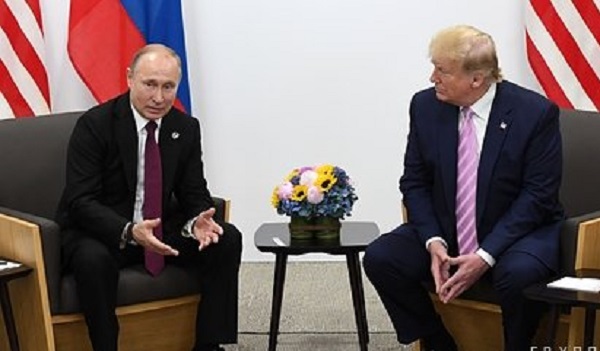 Путин поблагодарил Трампа за помощь в предотвращении терактов в России