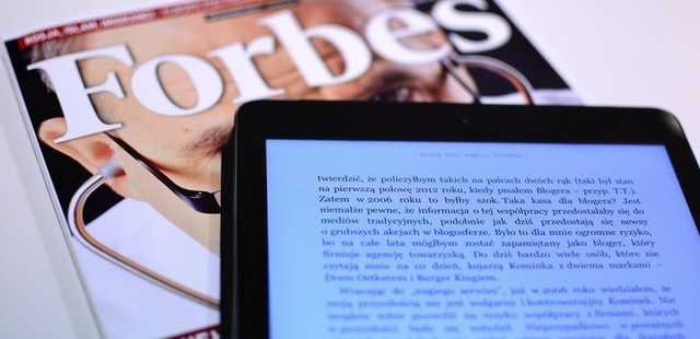 Forbes объявил о перезапуске журнала в Украине