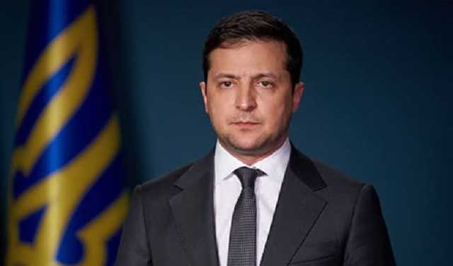 В Мелитополе возле СБУ повесили чучело Зеленского