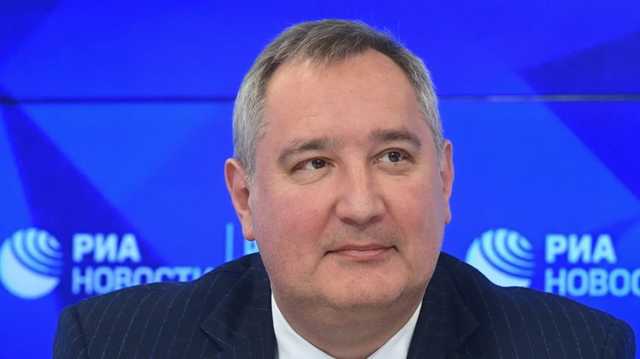 Рогозин у "разбитого батута"