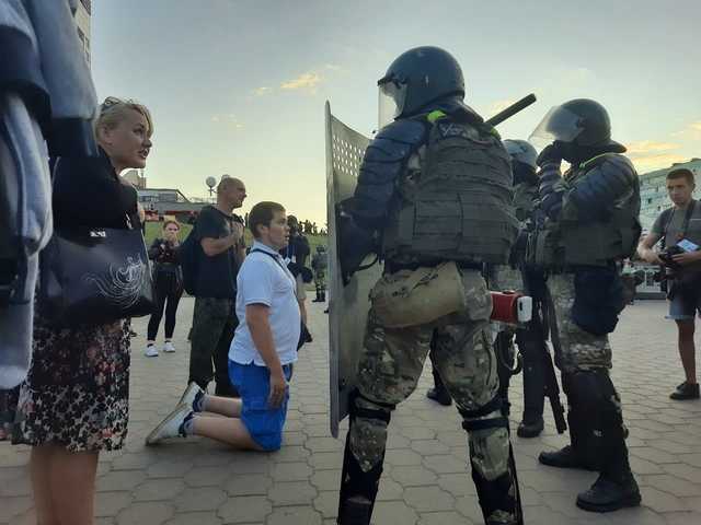Тактика карателей в Беларуси