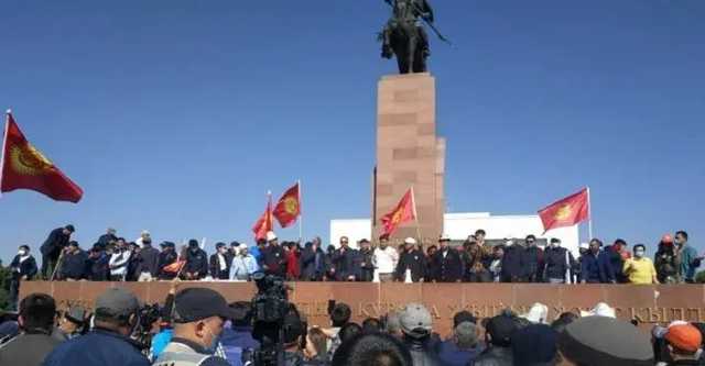 В Киргизии начались массовые протесты после парламентских выборов