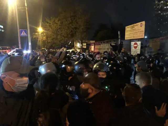 Дело Шеремета: Под судом между протестующими и силовиками произошли стычки