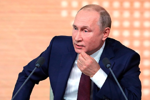 Кремль анонсировал большую пресс-конференцию Путина