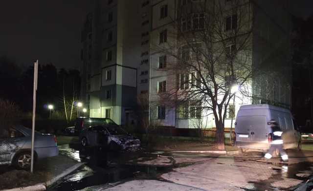 Ночью в Коцюбинском сожгли авто экс-мэра