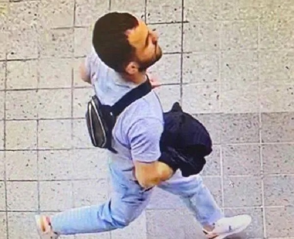 Подозреваемый в убийстве Анара Мамедова попал на камеру видеонаблюдения в Днепре