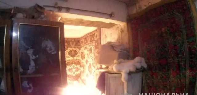 Под Полтавой мужчина поджег себя на глазах у бывшей возлюбленной в ее квартире