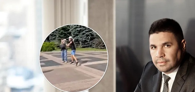 В Харькове депутата облили мочой: политик пожалел пиджак Brioni