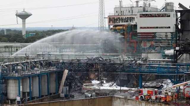 Выросло количество жертв взрыва на химическом предприятии в немецком Леверкузене