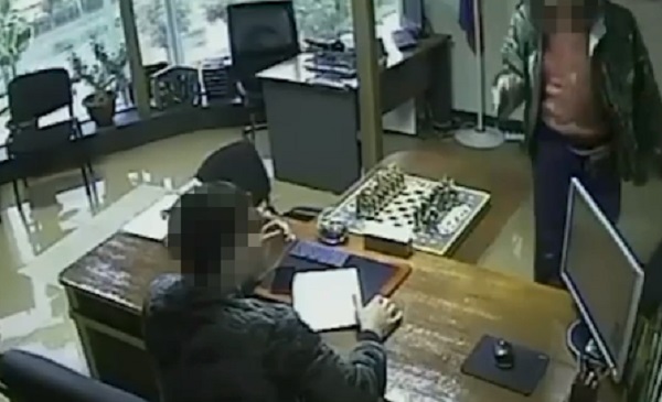 Попытка покушения на российского бизнесмена попала на видео