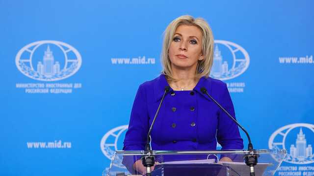 Захарова опровергла данные о подготовке России к вторжению «под чужим флагом»