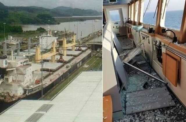 Турецкие СМИ сообщили о бомбе, попавшей в турецкое судно в Черном море