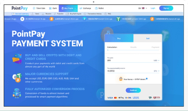 PointPay – Поле чудес из Страны Дураков под видом криптовалютного банка