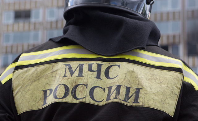 Появилось первое видео изнутри сгоревшего московского бизнес-центра