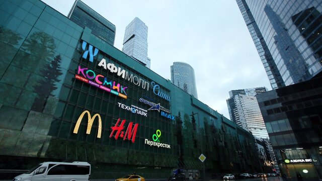 В московском ТЦ «Афимолл» эвакуировали посетителей из-за задымления