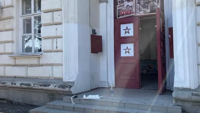 На территории штаба Черноморского флота сработало взрывное устройство