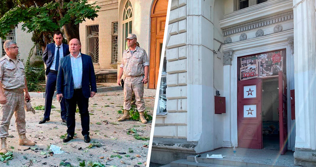 Число пострадавших при атаке на штаб Черноморского флота выросло до шести