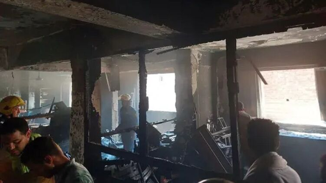 В Гизе случился пожар в коптской церкви. Погибли более 40 человек