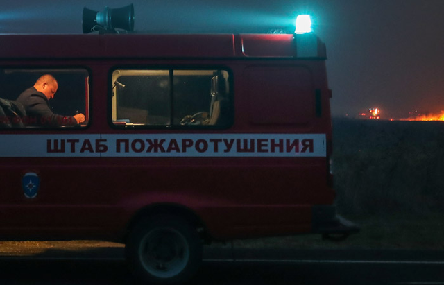Склад с беоприпасами загорелся в Белгородской области