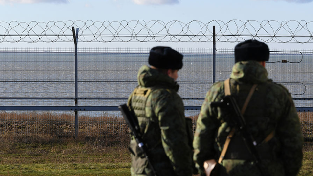 Курской области из винтовки обстреляли пункт пропуска ФСБ
