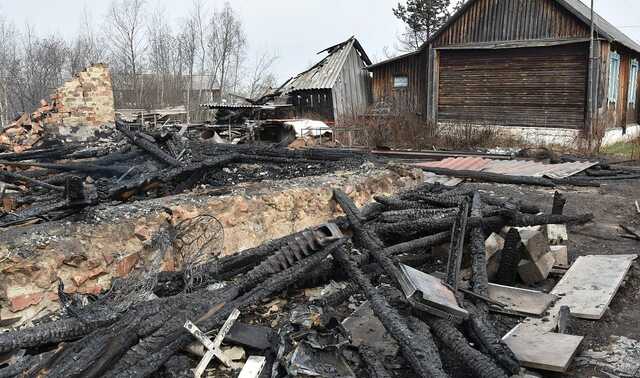 Россиянин попытался получить бесплатное электричество и поджег село