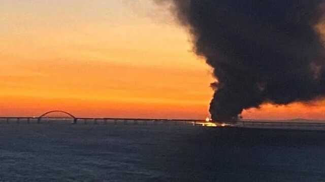 Появившееся «видео момента взрыва» на Крымском мосту оказалось фейком