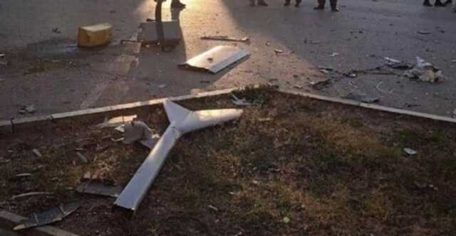 Обломки сбитого в Севастополе беспилотника упали на жилой дом