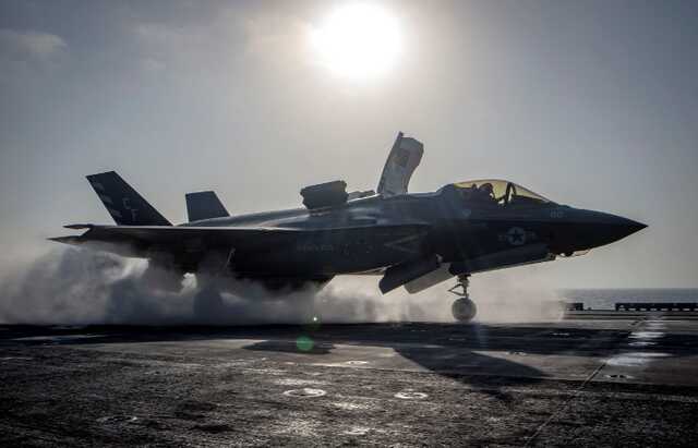 В США разбился истребитель F-35, пилоту удалось катапультироваться