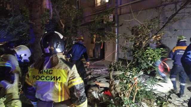 Уголовное дело возбудили после гибели двух человек при обрушении балкона в Сочи