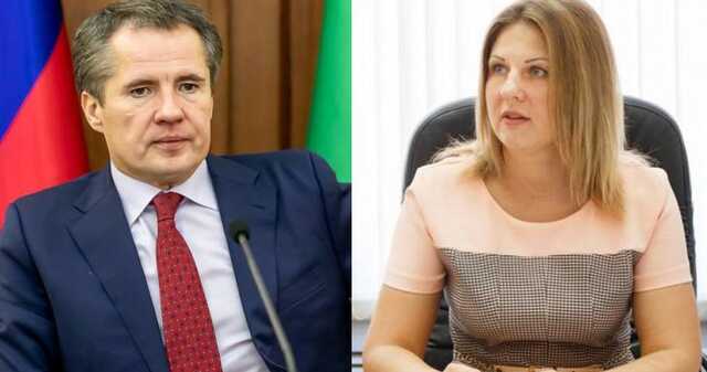Белгородский губернатор Вячеслав Гладков пригрозил казнью министру строительства Оксане Козлитиной