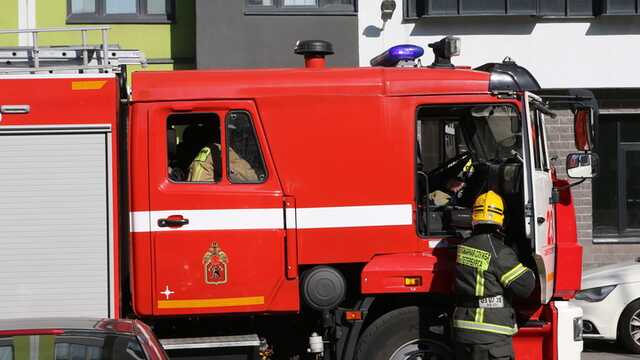 В Москве загорелся торговый центр
